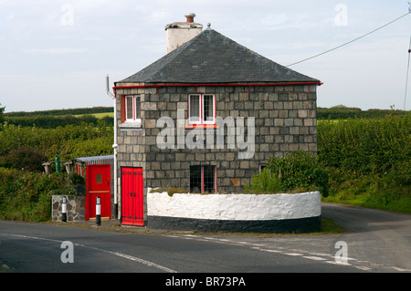 Das runde Haus auf der chillaton Straße in west Devon zu Tavistock Stockfoto