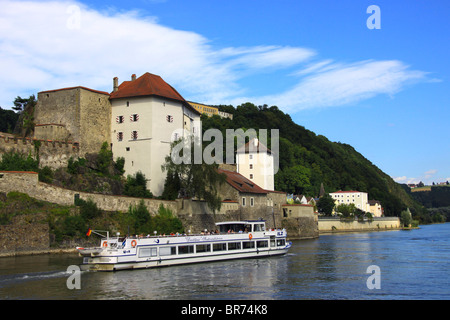 Deutschland, Niederbayern, Passau Veste Niederhaus Stockfoto