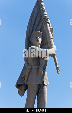 Denkmal für die 132 Pennsylvania Freiwilligen Infanterie, Hohlweg, Antietam Bürgerkrieg Schlachtfeld, Virginia, USA Stockfoto