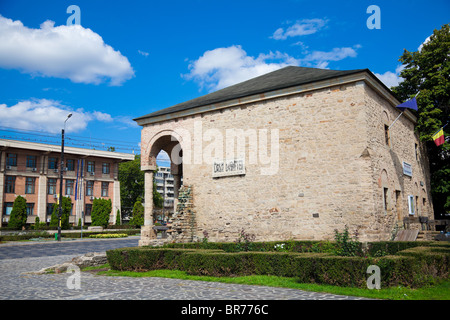 Dosoftei House Literaturmuseum in Iasi, Rumänien im Sommer. Stockfoto