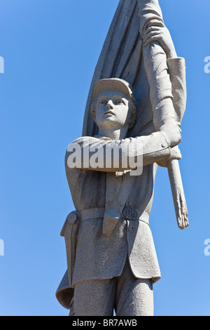 Denkmal für die 132 Pennsylvania Freiwilligen Infanterie, Hohlweg, Antietam Bürgerkrieg Schlachtfeld, Virginia, USA Stockfoto