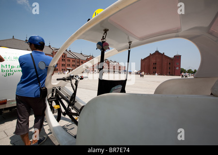 Minato Mirai Red Brick Lager Einkaufs- und Restaurant Bezirk, in Yokohama, Japan Stockfoto