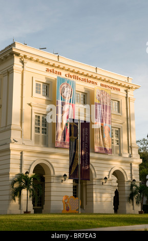 Empress Place Gebäude, Museum für asiatische Zivilisation, Civic District, Singapur Stockfoto