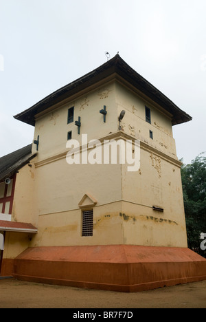 Mar Sabore Afroth Jacobite syrische Kathedrale Kirche eine Akapparambu (Estd 825), Kerala. Stockfoto