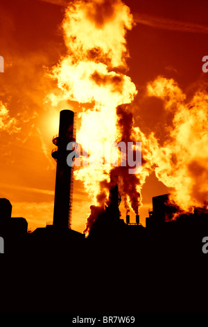 Verschmutzung Stockfoto