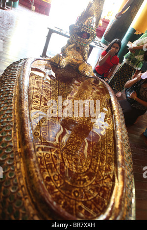 Die Shwedagon-Pagode in Yangon auch Shwedagon-Paya oder genannt Stupa Shwedagon eines der am meisten verehrten Pagoden Stockfoto