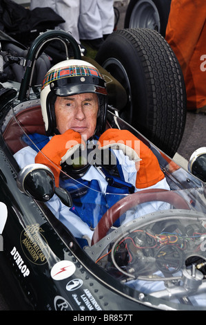 Sir Jackie Stewart beim Goodwood Revival 2010, West Sussex 19. September 2010. Bild von Julie Edwards Stockfoto