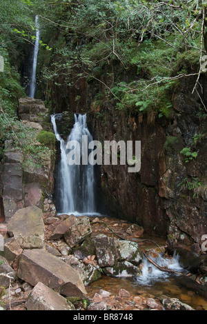 Skala Force Wasserfall in der Nähe von Crummock Wasser im englischen Lake District Stockfoto