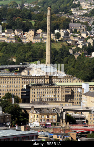 Dean Clough Mühlen Halifax Calderdale Yorkshire, Vereinigtes Königreich Großbritannien Stockfoto