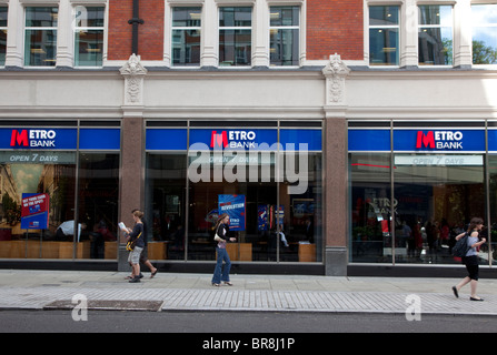 Neue Metro Bank, Holborn, London Stockfoto