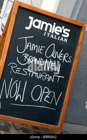 Jamie Olivers neues Italienisches Restaurant in Covent Garden in London Stockfoto