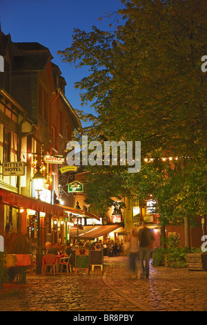 Restaurants und Pubs, Alt-Sachsenhausen, Frankfurt Am Main, Hessen, Deutschland Stockfoto