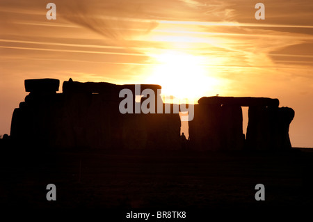 Großbritannien, England, Wiltshire, Stonehenge Stockfoto