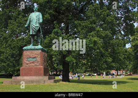 Bismarck-Denkmal von Harro Magnussen Im Hiroshimapark von Kiel, Kieler Foerde, Ostsee, Schleswig-Holstein Stockfoto