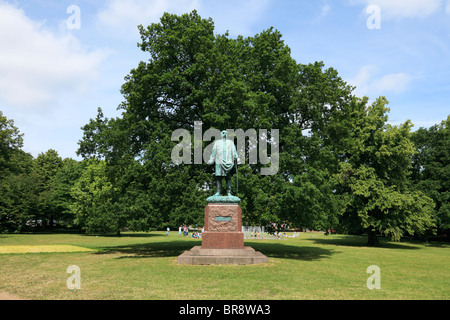 Bismarck-Denkmal von Harro Magnussen Im Hiroshimapark von Kiel, Kieler Foerde, Ostsee, Schleswig-Holstein Stockfoto