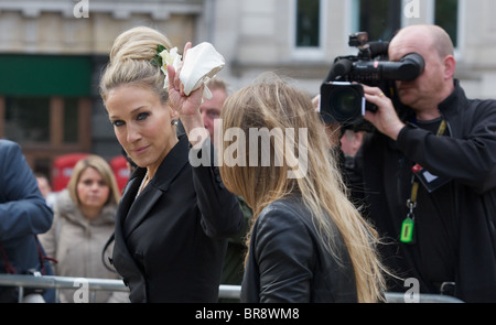 Sarah Jessica Parker besucht die McQueen Denkmal in St. Pauls Dom am 20. September 2010 Stockfoto