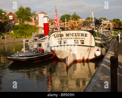 Schoner Lois McClure in Fairport NY USA Stockfoto