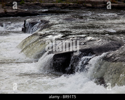 Ohiopyle in Pennsylvania auf Youghiogheny Fluß im Frühherbst Stockfoto