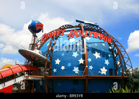 Planet Hollywood-Restaurant im Downtown Disney Area Florida Stockfoto