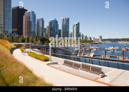 Coal Harbour, Vancouver BC Stockfoto