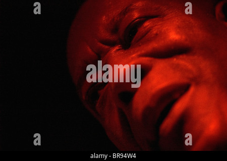 Porträt von Buddy Guy, Gitarre spielen Stockfoto