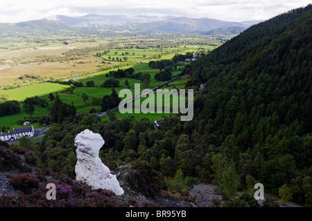 Der Bischof von Barf auf Barf in der Nähe von Keswick im Lake District National Park, Cumbria, England. Stockfoto