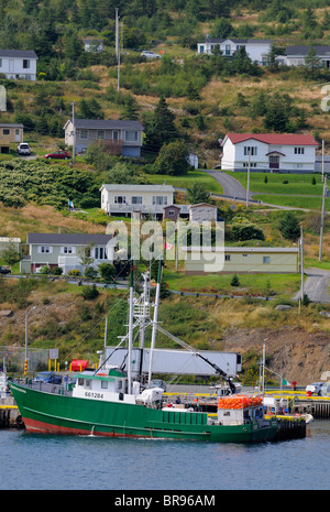 Hannah Boden Swordfish Boot In Bay Bulls, Neufundland aus laden sie zu fangen, Kapitän Linda Greenlaw Stockfoto