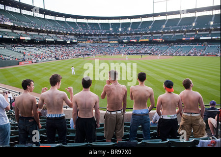 Baseball - Orioles at Camden Yards spielen Stockfoto