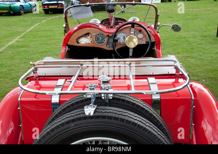 Hervorragendes Beispiel für eine 1934 Singer Nine Le Mans Oldtimer restauriert oder umsorgt Stockfoto