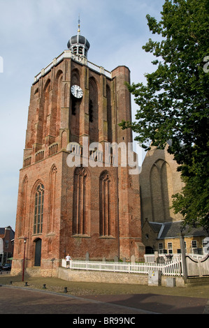 Workum Friesland Holland Sint Gertrudiskerk Kirche Stockfoto