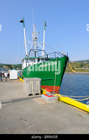 Hannah Boden Swordfish Boot In Bay Bulls, Neufundland aus laden sie zu fangen, Kapitän Linda Greenlaw Stockfoto