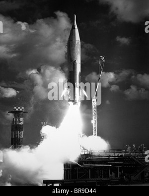 1960ER JAHRE ATLAS ICBM START Stockfoto