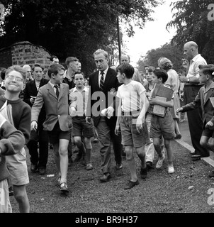 Wolverhampton Wanderers Fußballer Billy Wright zu Molineux 8. August 1959. Stockfoto