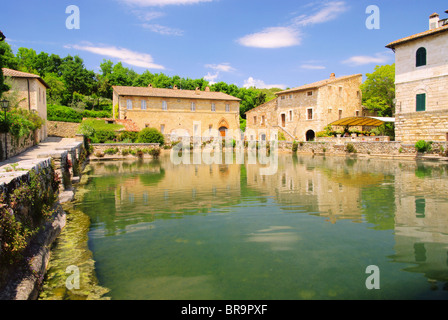 Bagno Vignoni 03 Stockfoto