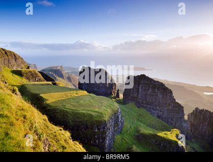 Der Quiraing, Isle Of Skye Highland, Schottland Stockfoto