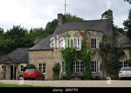 Tunnel House Inn in der Nähe von Cirencester Stockfoto