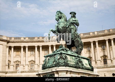 Wien - Kaiser Franz Joseph I - Wahrzeichen Stockfoto