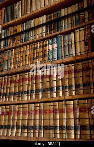 Österreich, Wachau Valley, Melk. 900 Jahre alte barocke Melk Abbey (aka Benediktinerstift). Arbeiten Libary. Stockfoto