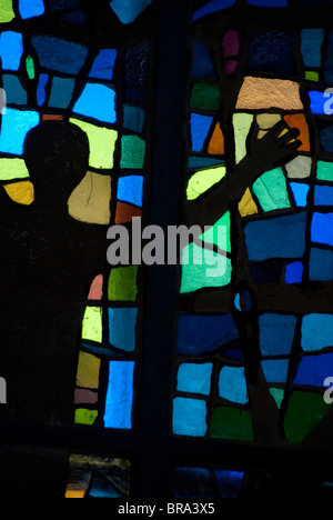 Norwegen-Tromsø. Tor zur Arktis befindet sich oberhalb des Polarkreises. Stockfoto