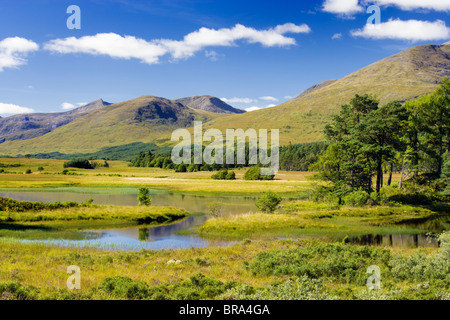 Loch Tulla, schwarzer Berg, Argyll, Schottland. Stockfoto