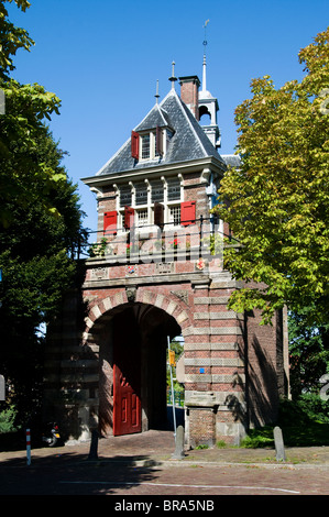 Hoorn Niederlande Holland Altstadt Stadttor Stockfoto