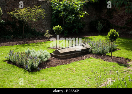 Der Bischof Garten in den ummauerten Gärten von Cannington, Somerset, Vereinigtes Königreich Stockfoto