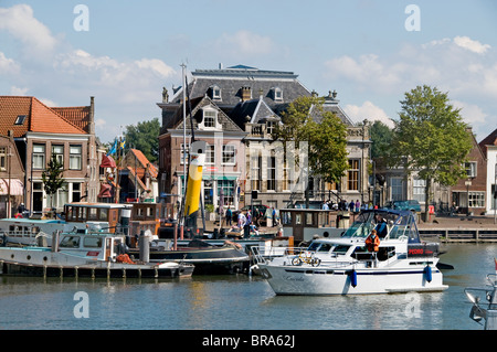 Enkhuizen Niederlande Holland Port IJsselmeer Stockfoto