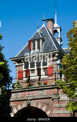 Hoorn Niederlande Holland Altstadt Stadttor Stockfoto