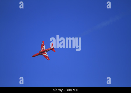 Die Royal Air Force Aerobatic Team, The Red Arrows in Eastbourne, East Sussex, England. Stockfoto