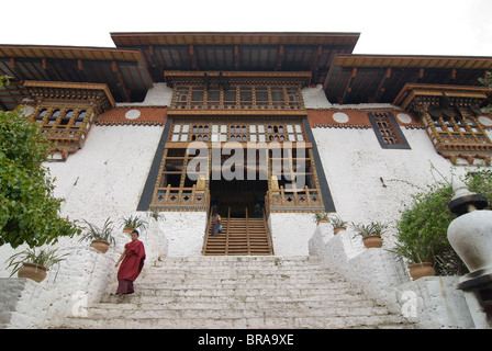 Tsong (altes Schloss) von Punakha, Bhutan, Asien Stockfoto