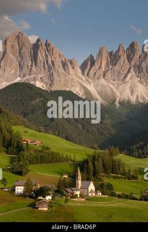 St. Magdalena, Villnösser Tal (Villnoss), Dolomiten, Trentino Alto Adige, South Tyrol, Italien, Europa Stockfoto