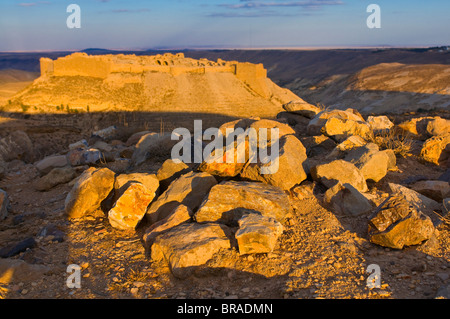 Alten Kreuzritter Burg Shobak, Jordanien, Naher Osten Stockfoto