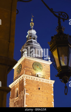 Rathausturm, Krakau, Polen, Europa Stockfoto
