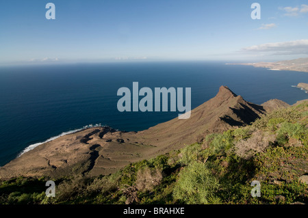 West Küste von Gran Canaria, Kanarische Inseln, Spanien, Atlantik, Europa Stockfoto